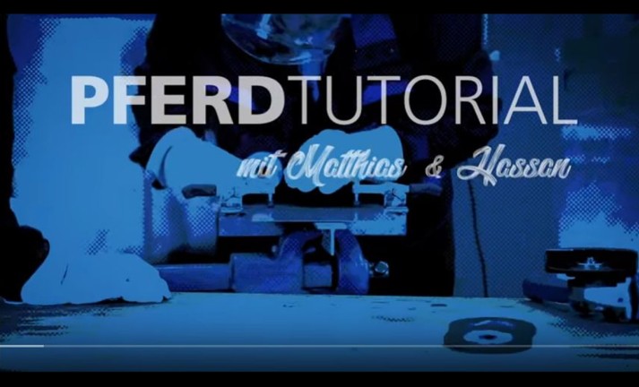 New PFERDTUTORIAL with Youtuber HABU on cut-off wheels now online