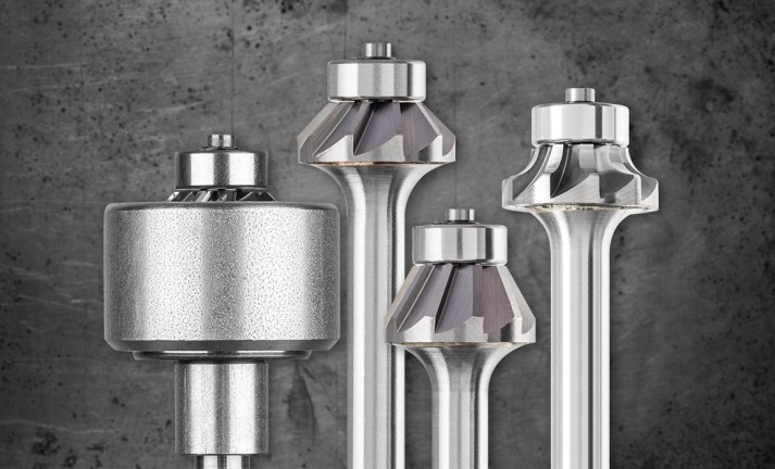 TC burrs for work on edges