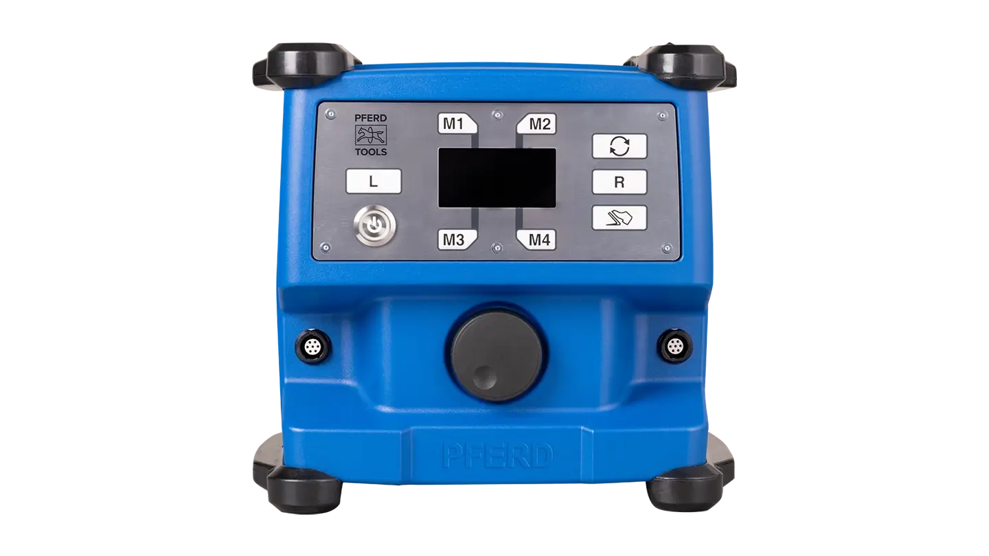 The RCK drive system: Front view