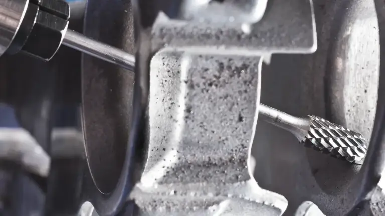 TC burrs with long shank