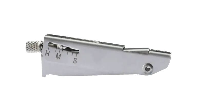 Adjustable depth gauge