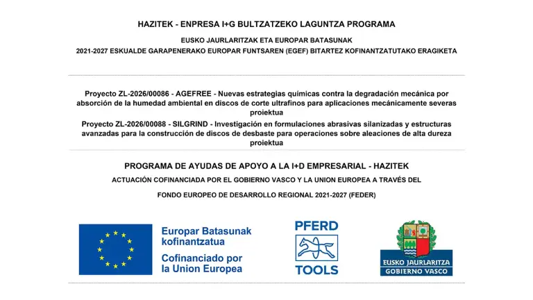 Concedida subvención a los proyectos de I+D AGEFREE y SILGRIND de PFERD-Rüggeberg, S.A.